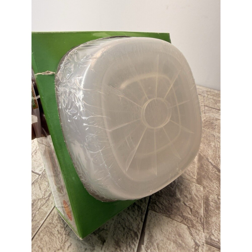 (3) Food Saver Vacuum Storage Container w. Lid Small Rectangular Lunch Leftovers - Picture 4 of 12